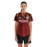 ORKY Soccer Jersey with Short, Women Custom Made Shirt, Football Training Kit Lava Red